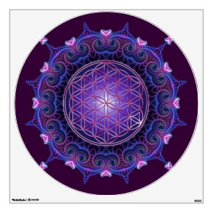 FLOWER OF LIFE / Blume des Lebens - Mandala I Wall Sticker
