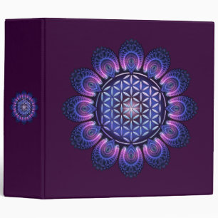 FLOWER OF LIFE / Blume des Lebens - Mandala II Binder