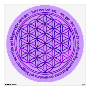 Flower of Life / Blume des Lebens - Moola Mantra Wall Decal