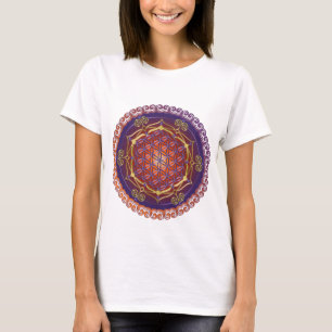 FLOWER OF LIFE / Blume des Lebens - Ornament I T-Shirt