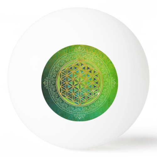Flower Of Life / Blume des Lebens - Ornament II Ping Pong Ball