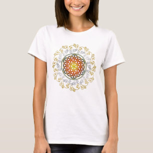 Flower of Life / Blume des Lebens - Ornament IV T-Shirt