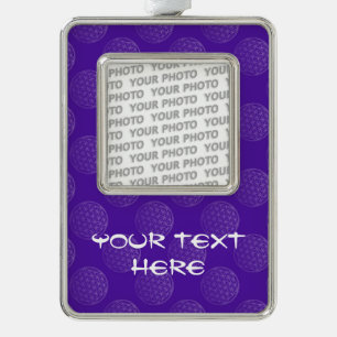 Flower of Life / Blume des Lebens - pattern violet Christmas Ornament