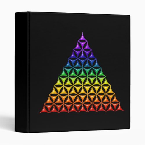 Flower Of Life  Blume des Lebens _ pyramid chakra Binder