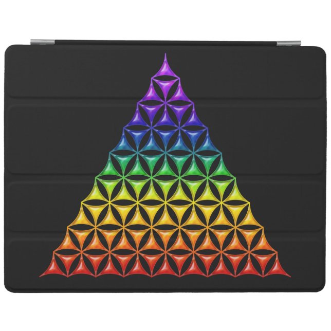 Flower Of Life / Blume des Lebens - pyramid chakra iPad Smart Cover (Horizontal)