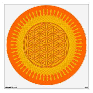 Flower of Life / Blume des Lebens - SUNNY Wall Sticker