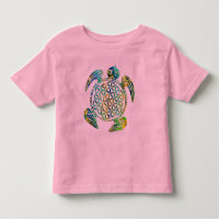 Flower of Life / Blume des Lebens - turtle colored