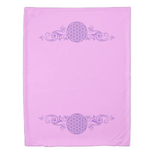 Flower Of Life / Blume des Lebens - vintage VI Duvet Cover