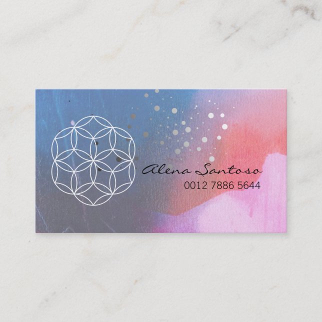 Flower of Life Business Card (Front)