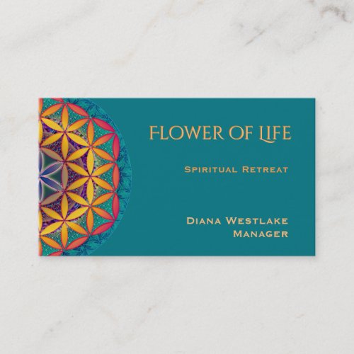 Flower of Life  Business Card