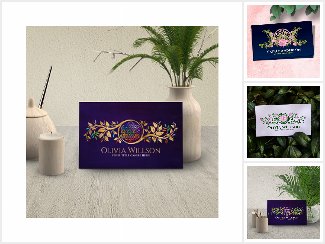 Flower of Life Business Cards