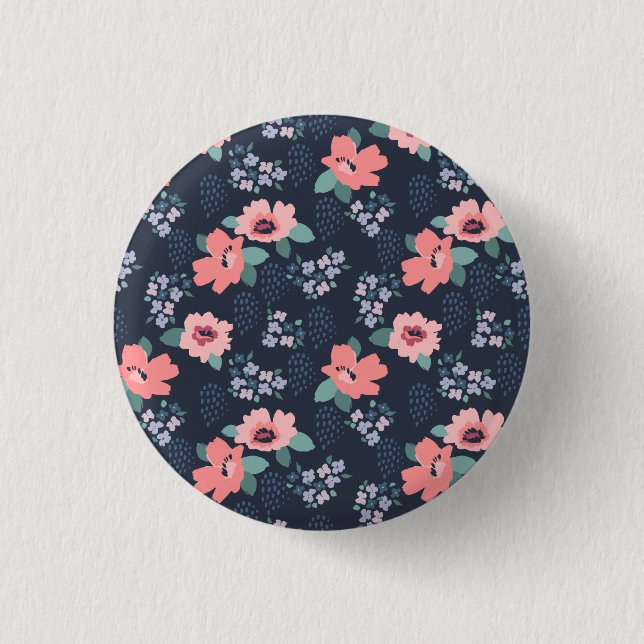 Flower Of Life Button (Front)