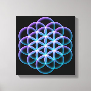 Flower of Life Canvas Print