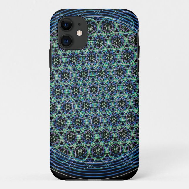 Flower of Life Case-Mate iPhone Case (Back)