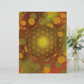 flower of life, chakra,zen,sacred geometric, (Standing Front)