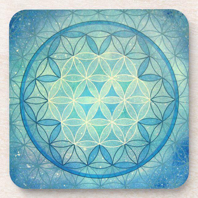 Flower of life coasters (Front)