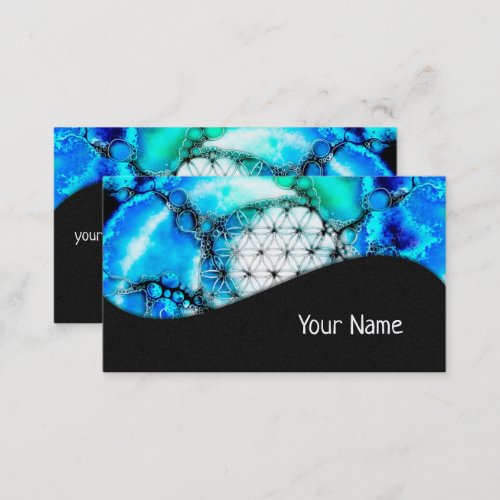 Flower Of Life _ Colorfully Ways 2 Business Card