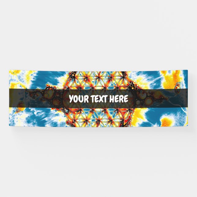 Flower Of Life - Colorfully Ways 5 Banner (Horizontal)