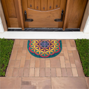 Flower of Life Doormat