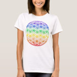 Flower Of Life Flowy Top at Zazzle