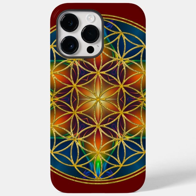 FLOWER OF LIFE - Fractal Blossom 1 Case-Mate iPhone Case (Back)
