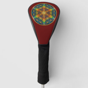 FLOWER OF LIFE - Fractal Blossom 1 Golf Head Cover