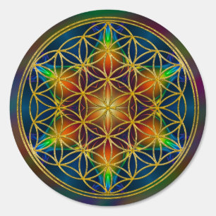 FLOWER OF LIFE - Fractal Blossom 1 Sign