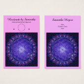 Flower Of Life - Fractal Mandala Square I (Front & Back)