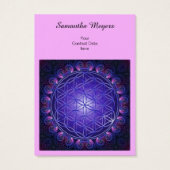 Flower Of Life - Fractal Mandala Square I (Back)