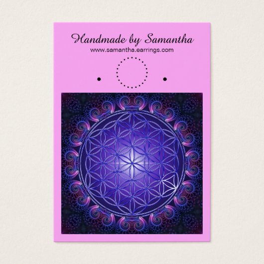Flower Of Life - Fractal Mandala Square I (Front)