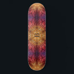 Flower of Life / Fractal Personalized Spiritual Skateboard Deck<br><div class="desc">Flower of Life / Blume des Lebens Holy Universe Personalized Fractal Art Spiritual Gift. Personalize it with recipient's initial/name or customize it further if you like to change the font, size, & color of the text as well as move the text. Or delete the text if you'd rather have it...</div>