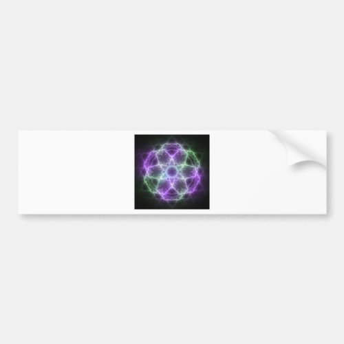 Flower of Life Fractal _ Sacred Geometry Bumper Sticker