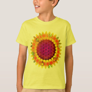 Flower Of Life - Geometric Blossom 4 T-Shirt