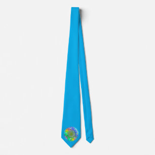 Flower Of Life - Geometric Blossom 5 Neck Tie