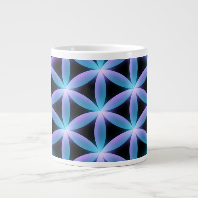Flower of Life Giant Coffee Mug (Front)