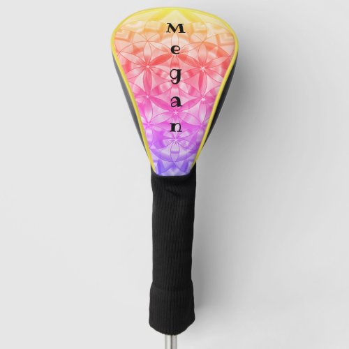 Flower of Life Golf Head Cover