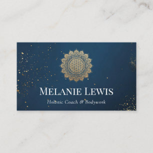 Flower of life holistic Coach & Bodywork Business Card