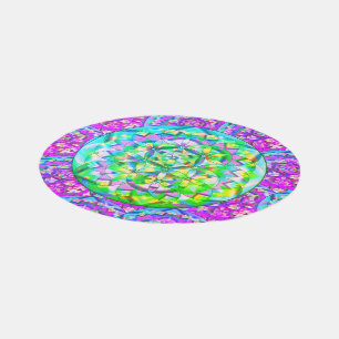Flower of Life House Flag Outdoor Rug