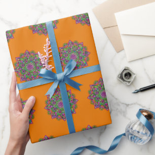 Flower Of Life - Indian Mandala 1 Wrapping Paper