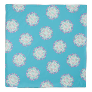 Flower Of Life - Indian Mandala 2 Duvet Cover