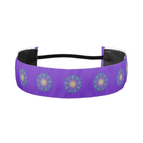 Flower Of Life _ Indian Mandala 3 Athletic Headband