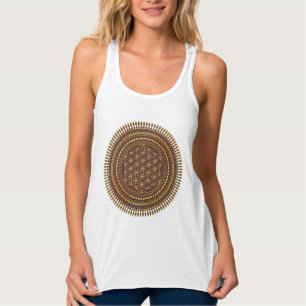 Flower Of Life - Indigenous Mandala 3 Tank Top