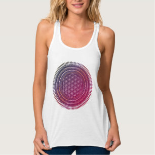 Flower Of Life - Indigenous Mandala 3a Tank Top