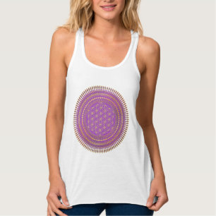 Flower Of Life - Indigenous Mandala 4 Tank Top