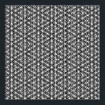 Flower Of Life Intricate Weave #3 Poster<br><div class="desc">Forged By Lord_Grixis</div>
