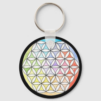 flower of life keychain