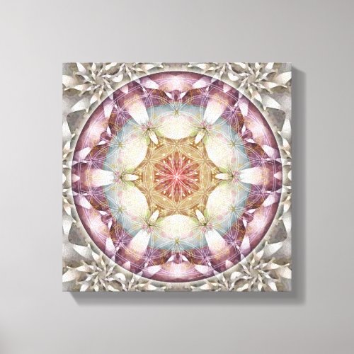 Flower of Life Mandala 13 Wrapped Canvas Print