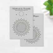 Flower of Life - Mandala grey green (Desk)