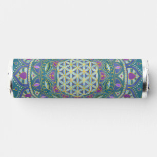 Flower Of Life - Mandala India Style 1 Breath Savers® Mints