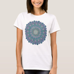 Flower Of Life - Mandala India Style 1 T-Shirt